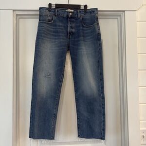 New without Tags Madewell The Dean Easy Straight Jean